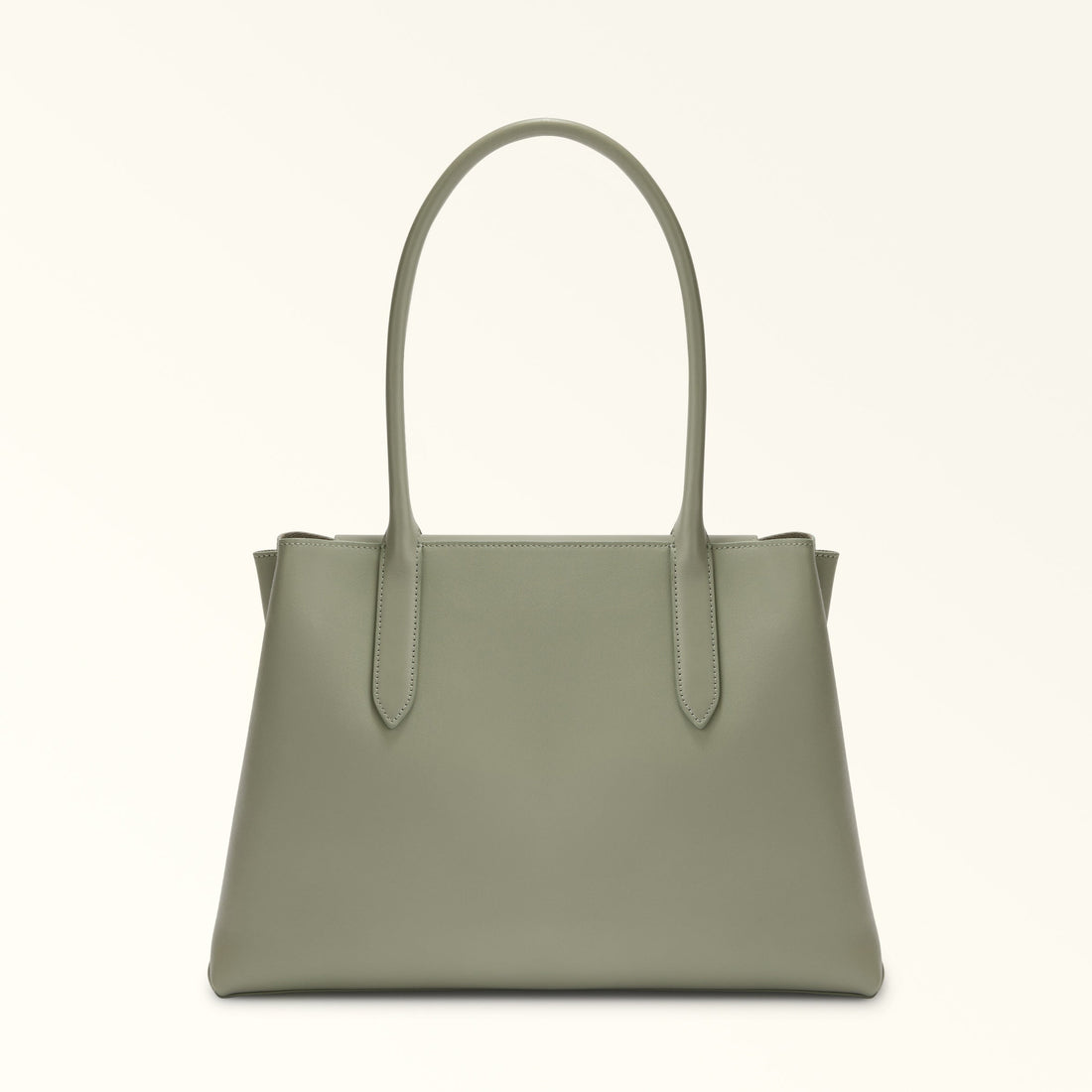 FURLA MERIDIANA TOTE BAG AGAVE b+GRIGIO int.