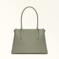 FURLA MERIDIANA TOTE BAG AGAVE b+GRIGIO int.