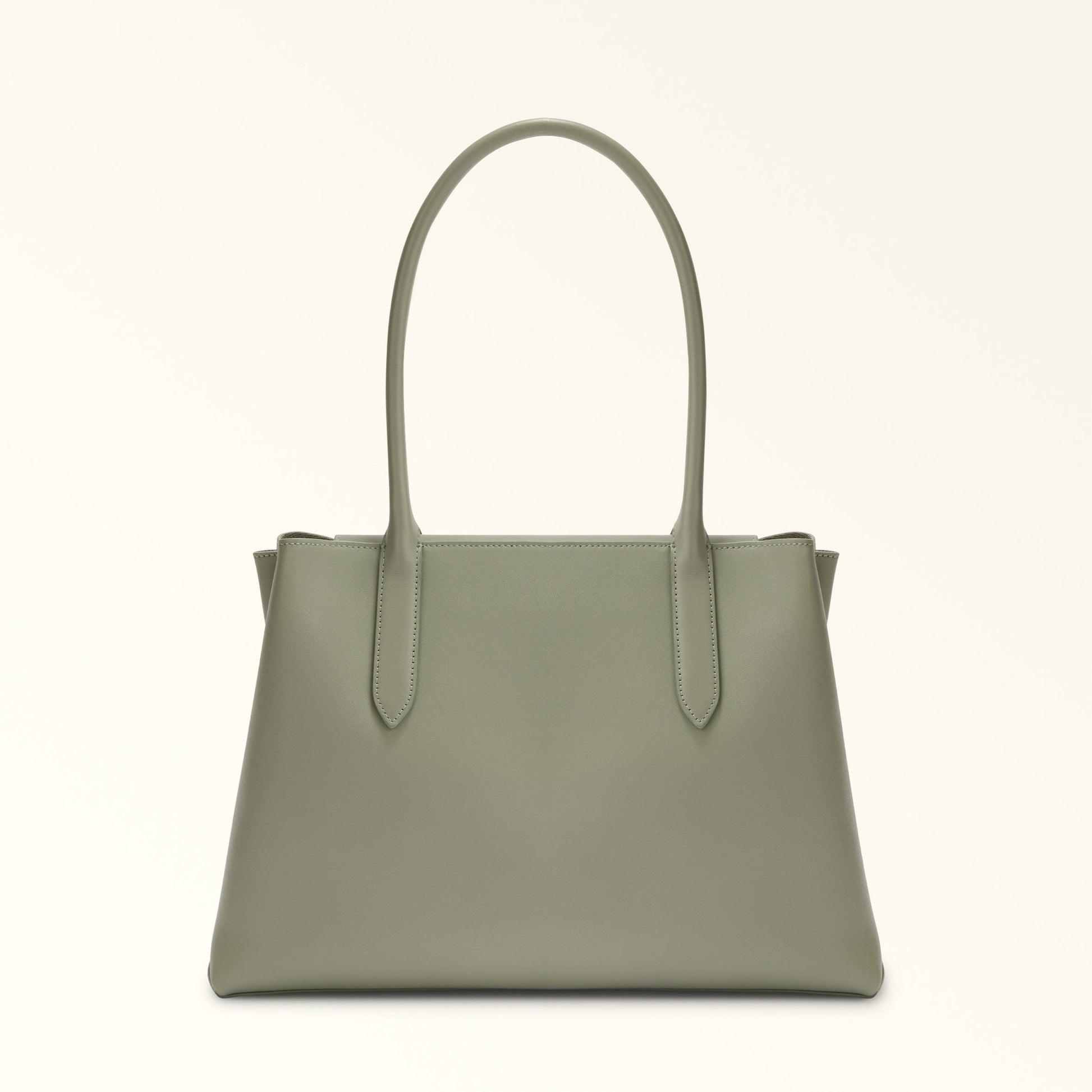 FURLA MERIDIANA TOTE BAG AGAVE b+GRIGIO int.