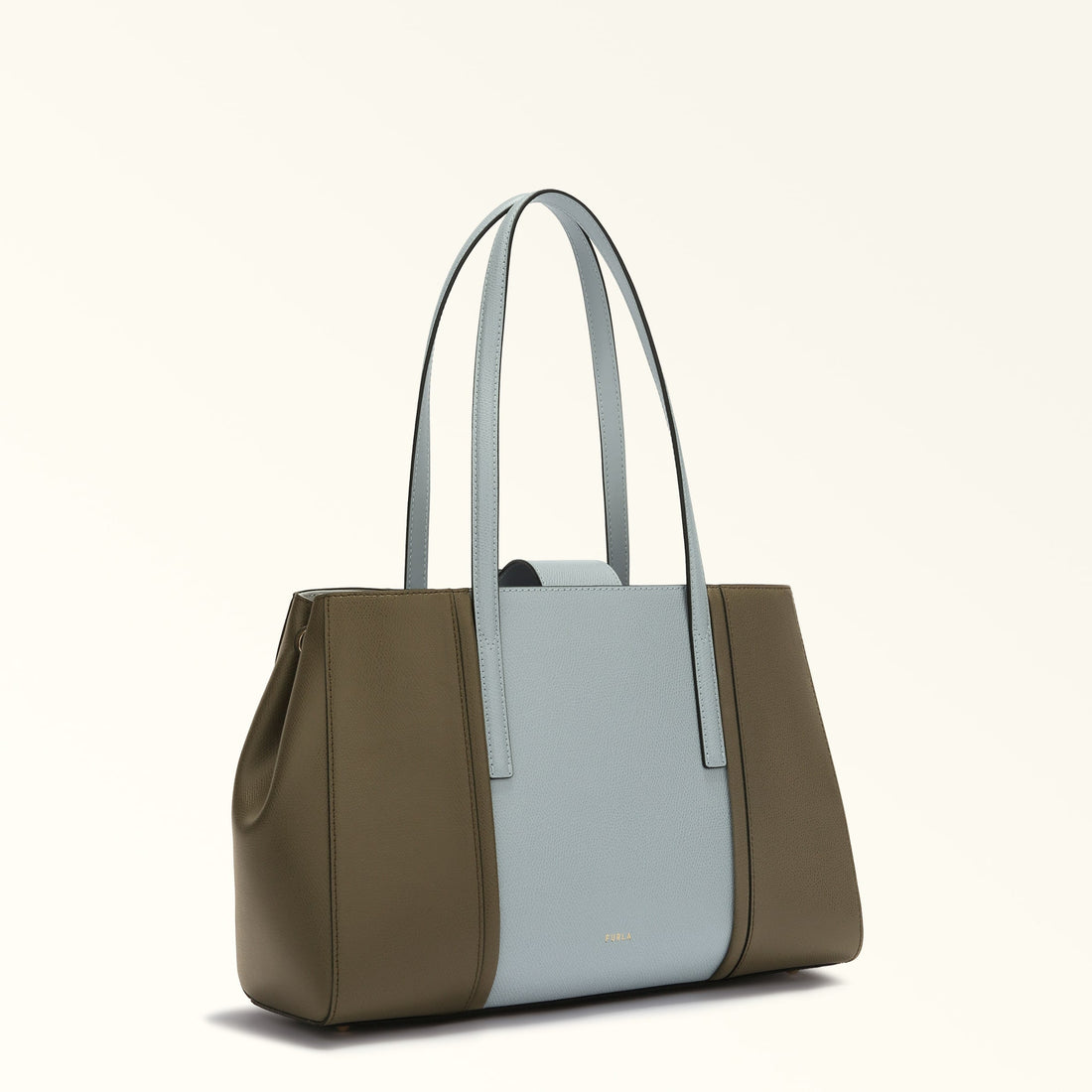 FURLA RIVA TOTE BAG NUVOLA+SAGE
