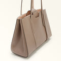 Furla Riva Tote Bag Stucco Gray Furla