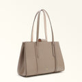 Furla Riva Tote Bag Stucco Gray Furla