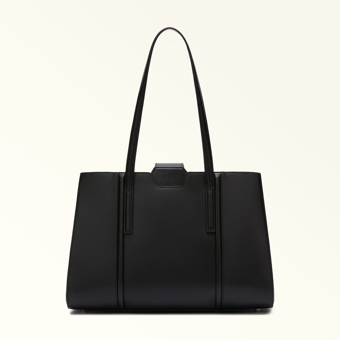 FURLA RIVA TOTE BAG O6000-NERO
