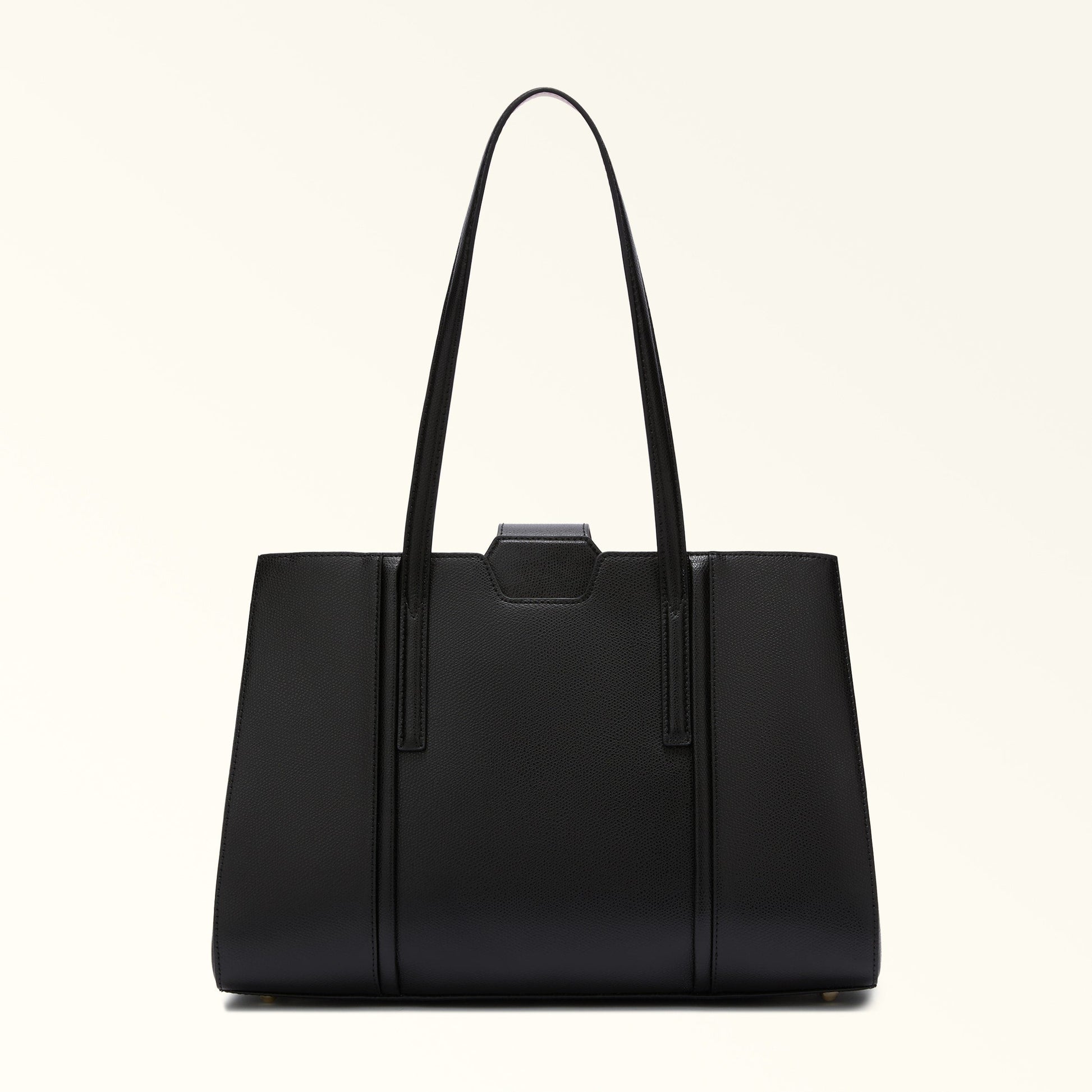 FURLA RIVA TOTE BAG O6000-NERO