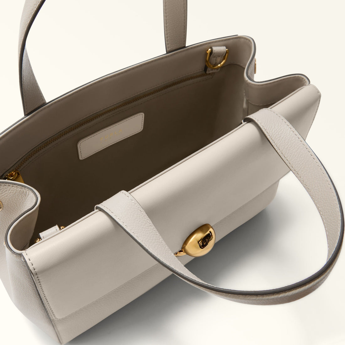 FURLA SFERA TOTE BAG VANIGLIA