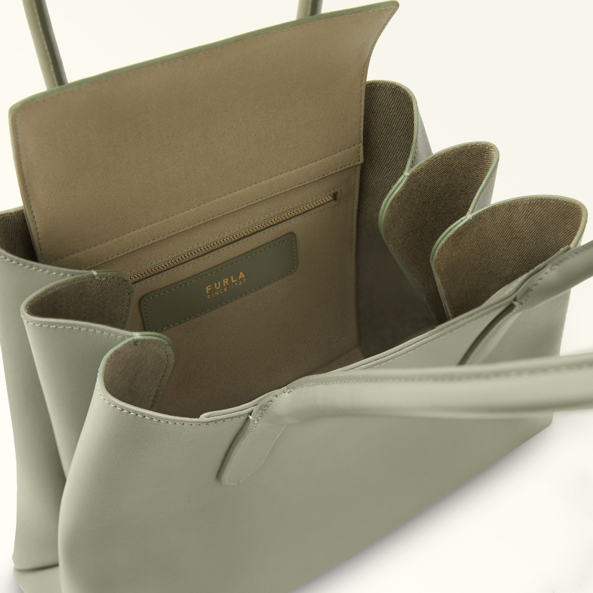 Furla Meridiana Tote Bag Agave B+Grigio Int. Furla