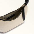 Furla Goccia Shoulder Bag Naturale+Nero Furla
