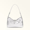 FURLA SFERA SOFT SHOULDER BAG Y3000-COLOR SILVER
