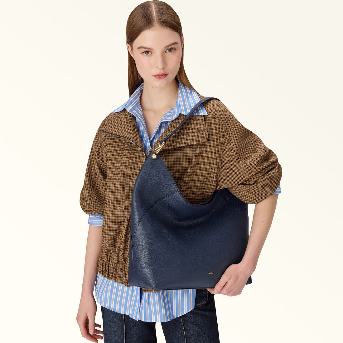 Furla Lara L Hobo Bag In Leather