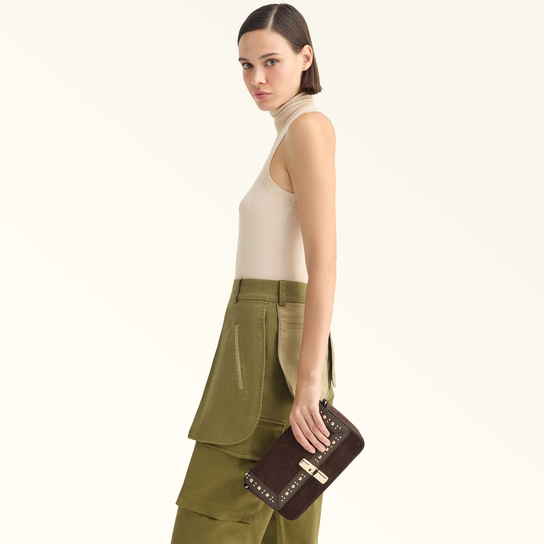 Furla Iride S Crossbody in Brown - Bags 
