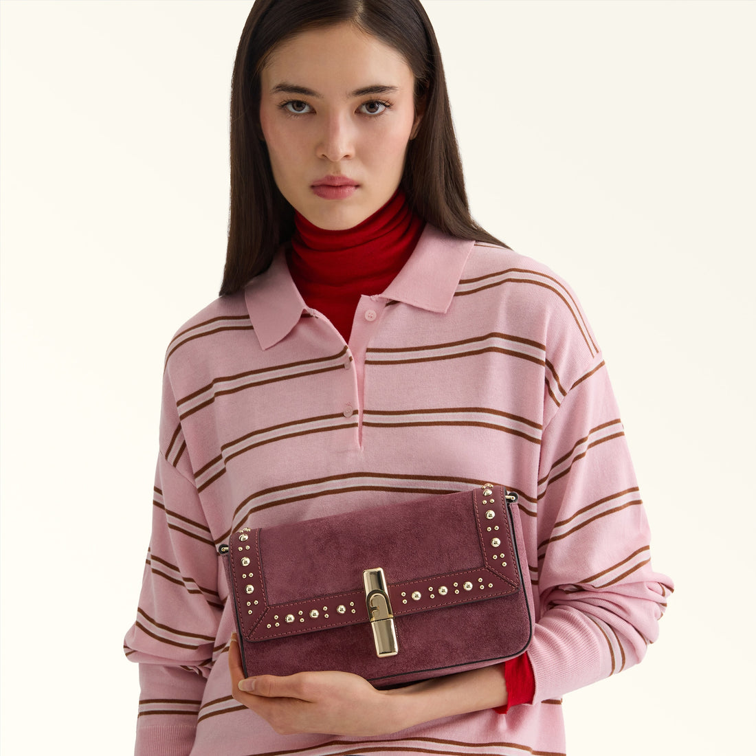 Furla Iride S Crossbody in Red - Bags 