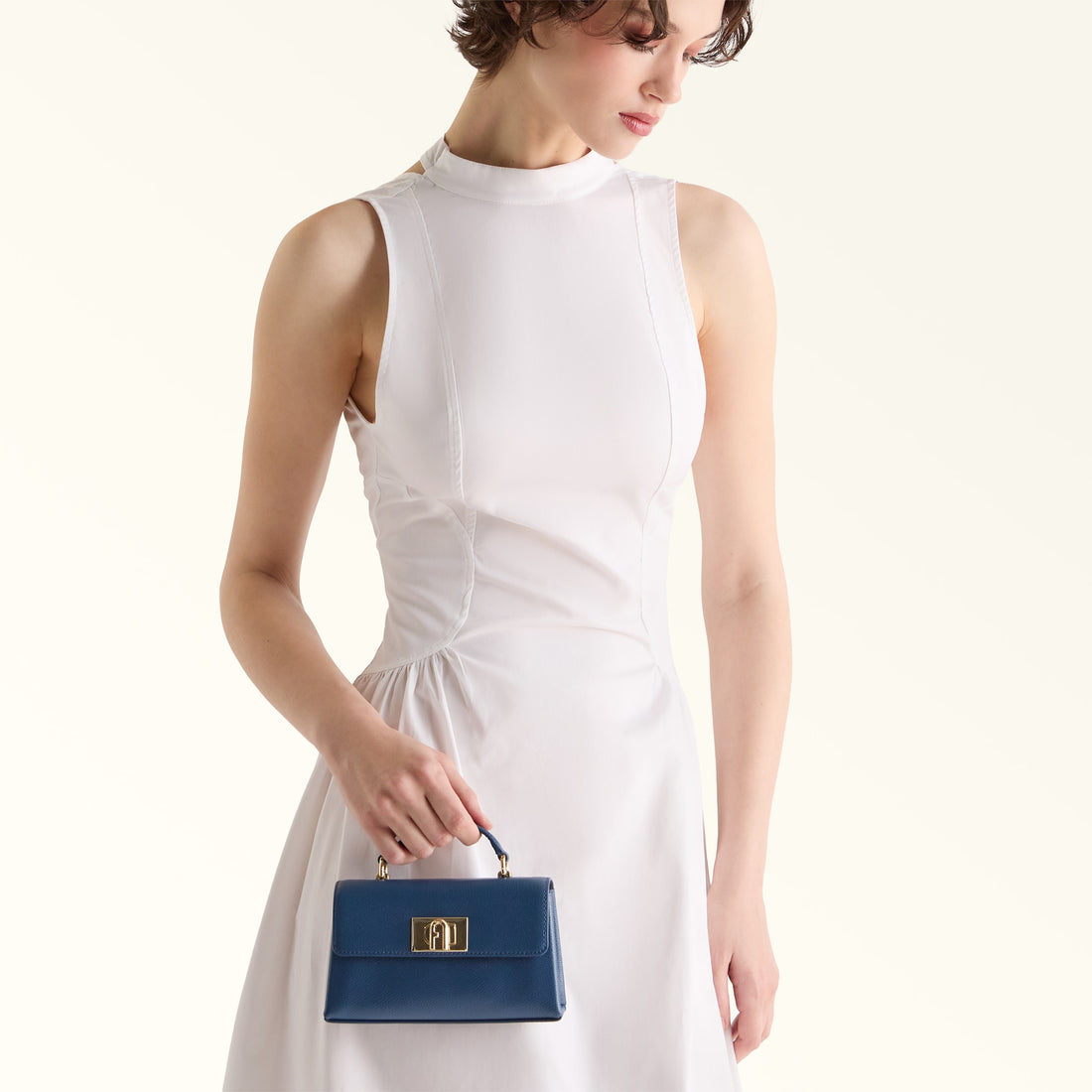 Furla 1927 M Crossbody Bag In Leather
