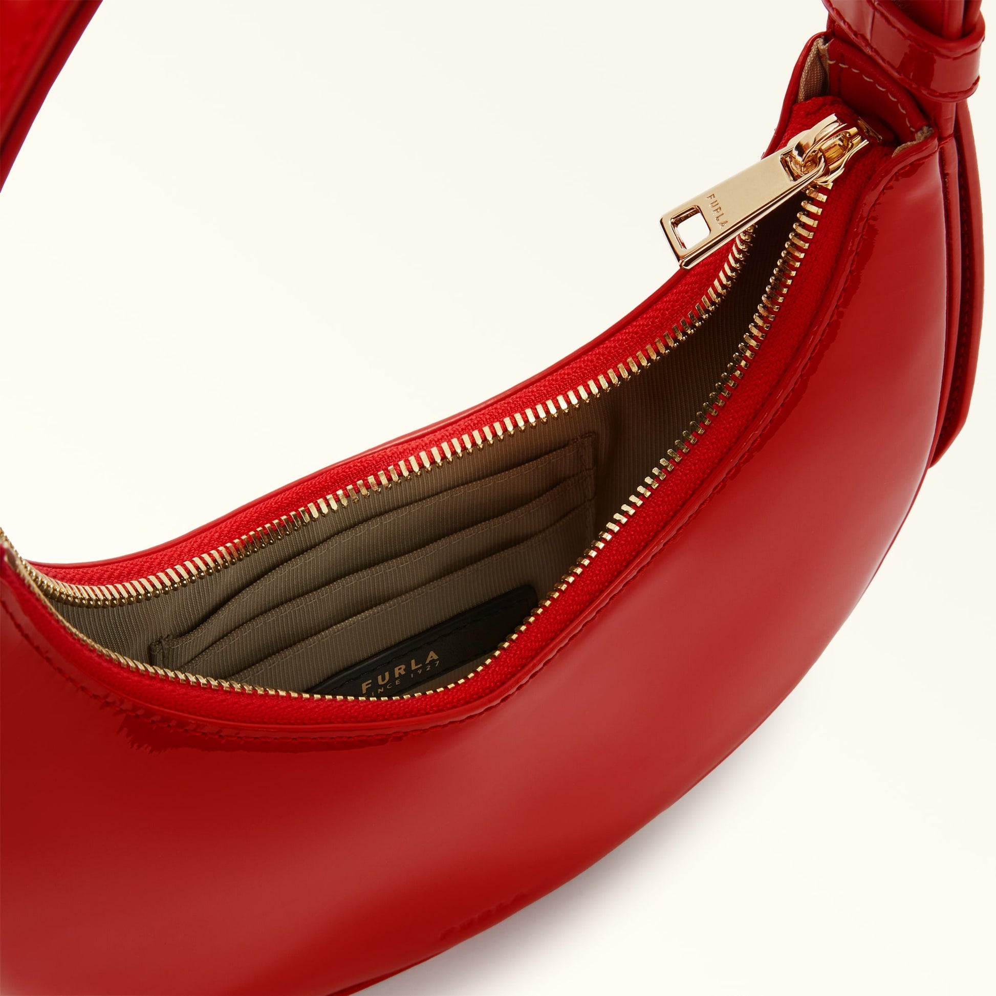 Furla Delizia Shoulder Bag Rosso Furla