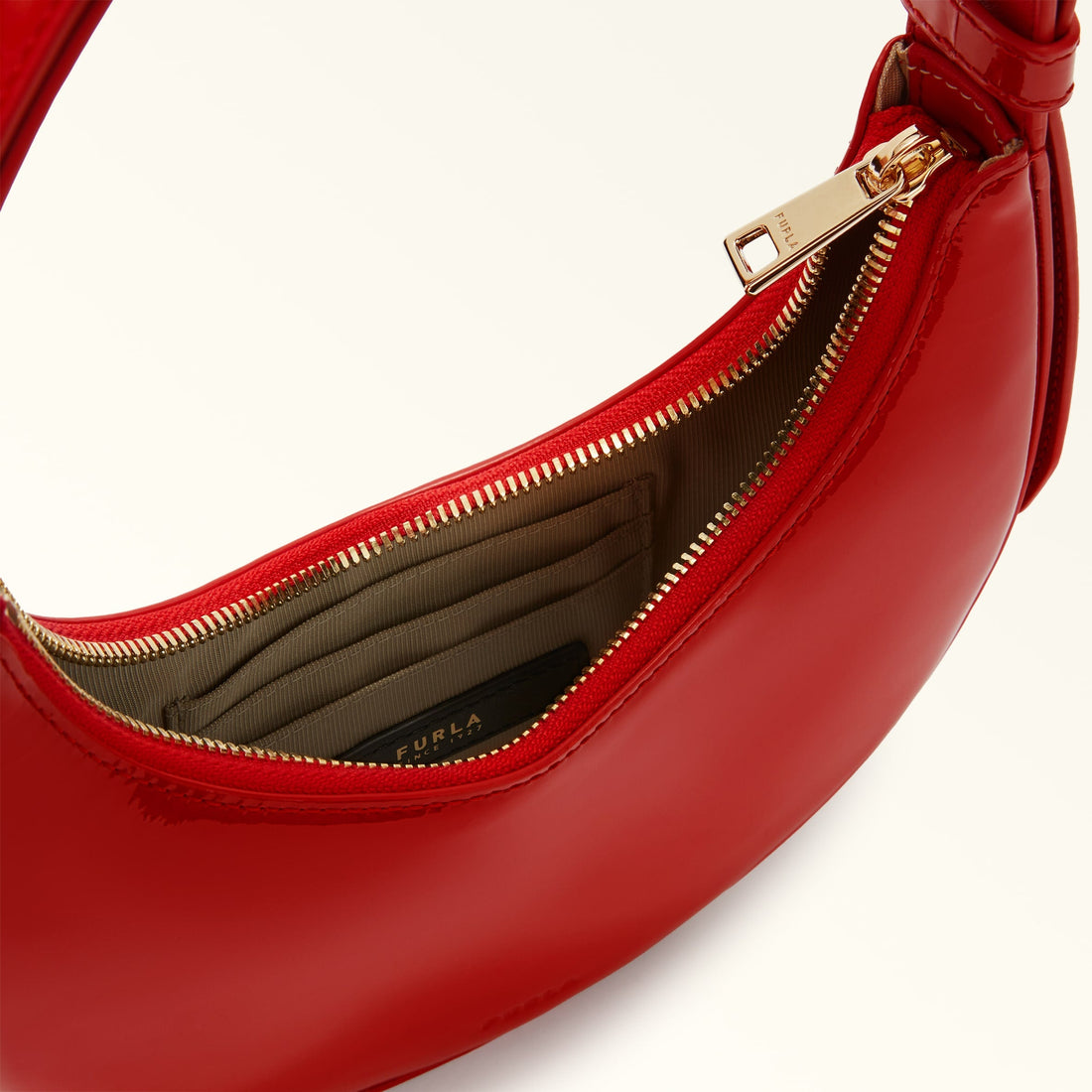 FURLA DELIZIA SHOULDER BAG ROSSO