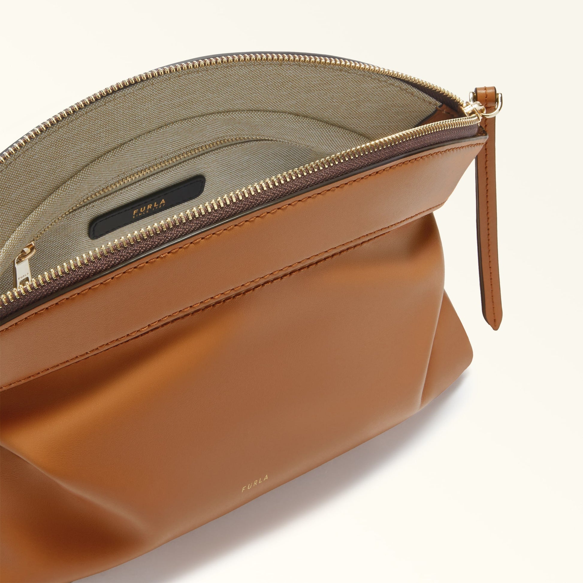 FURLA ERICA POUCH BRANDY