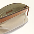 FURLA ERICA POUCH NATURALE+BRANDY