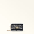 FURLA 1927 CROSSBODY DARK SILVER