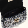 FURLA 1927 CROSSBODY DARK SILVER