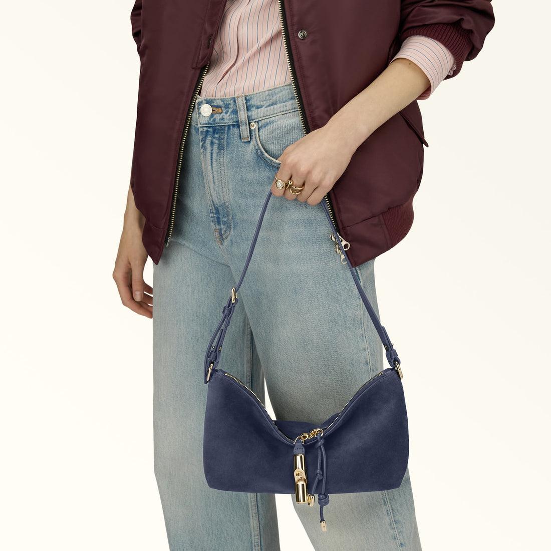 Furla Debby Mini Shoulder Bag Soft in Multicolor - Bags 