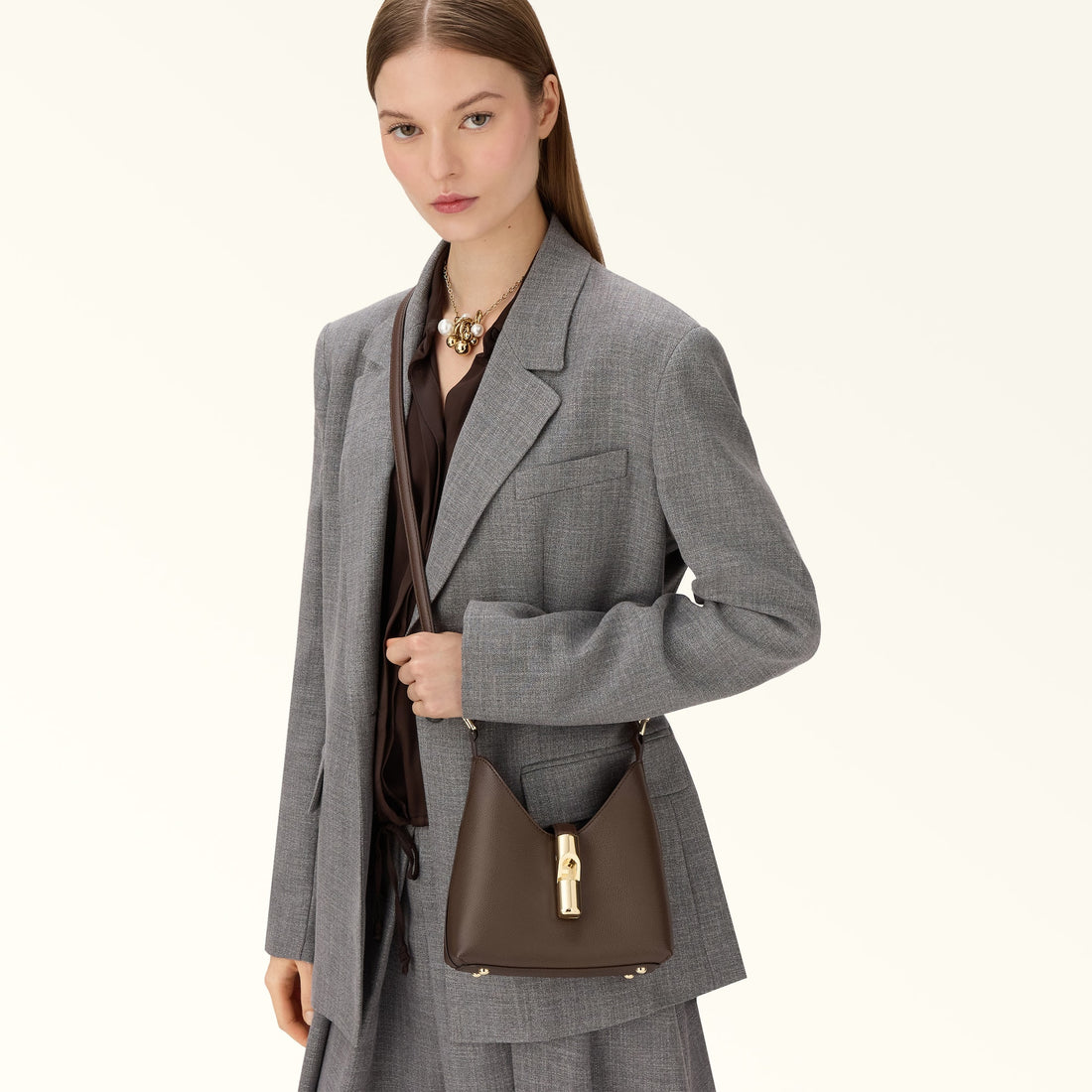 Furla Iride M Hobo Bag In Leather