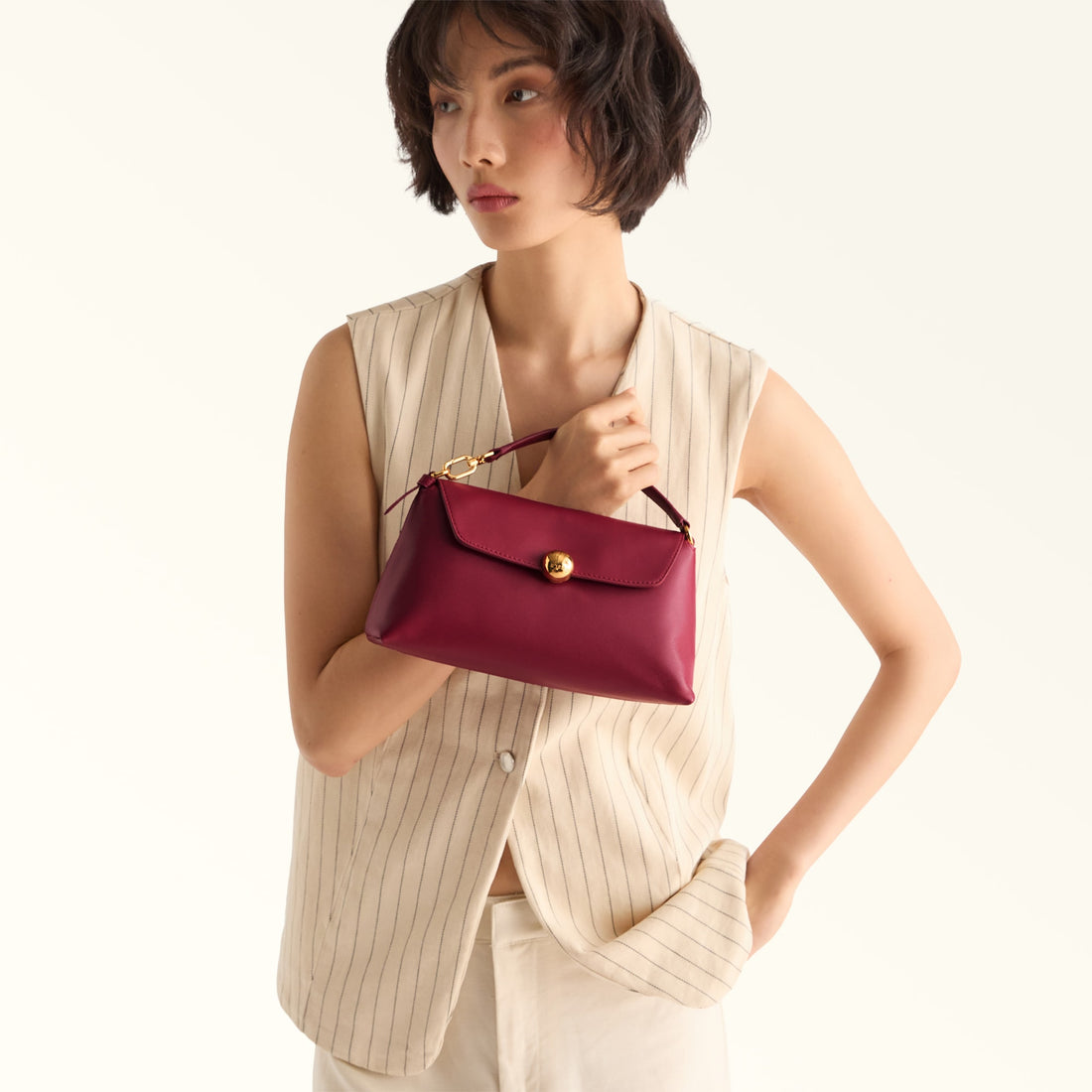 Furla Sfera Soft Mini Crossbody Top Handle in Pink - Bags 