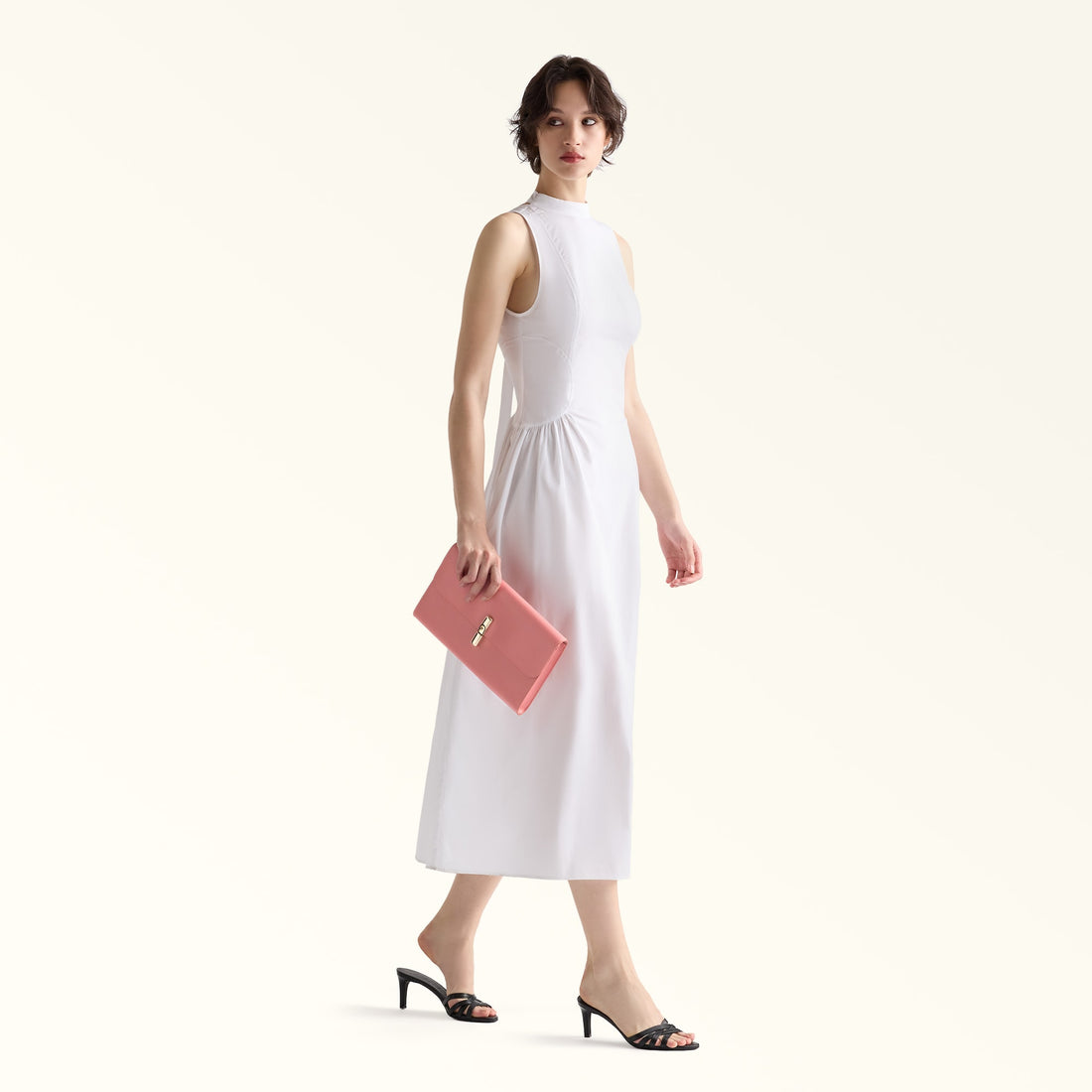 Furla Iride Clutch in Pink - Bags 