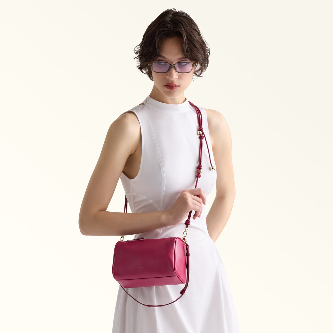Furla Talia Mini Crossbody in Pink - Bags 