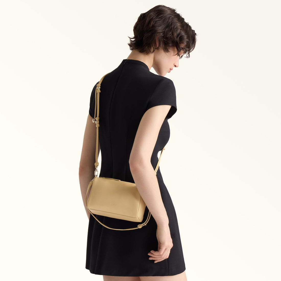 Furla Talia Mini Crossbody in White - Bags 