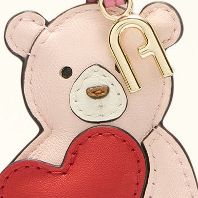 ALLEGRA PUFFY BEAR CHARM HEART Furla