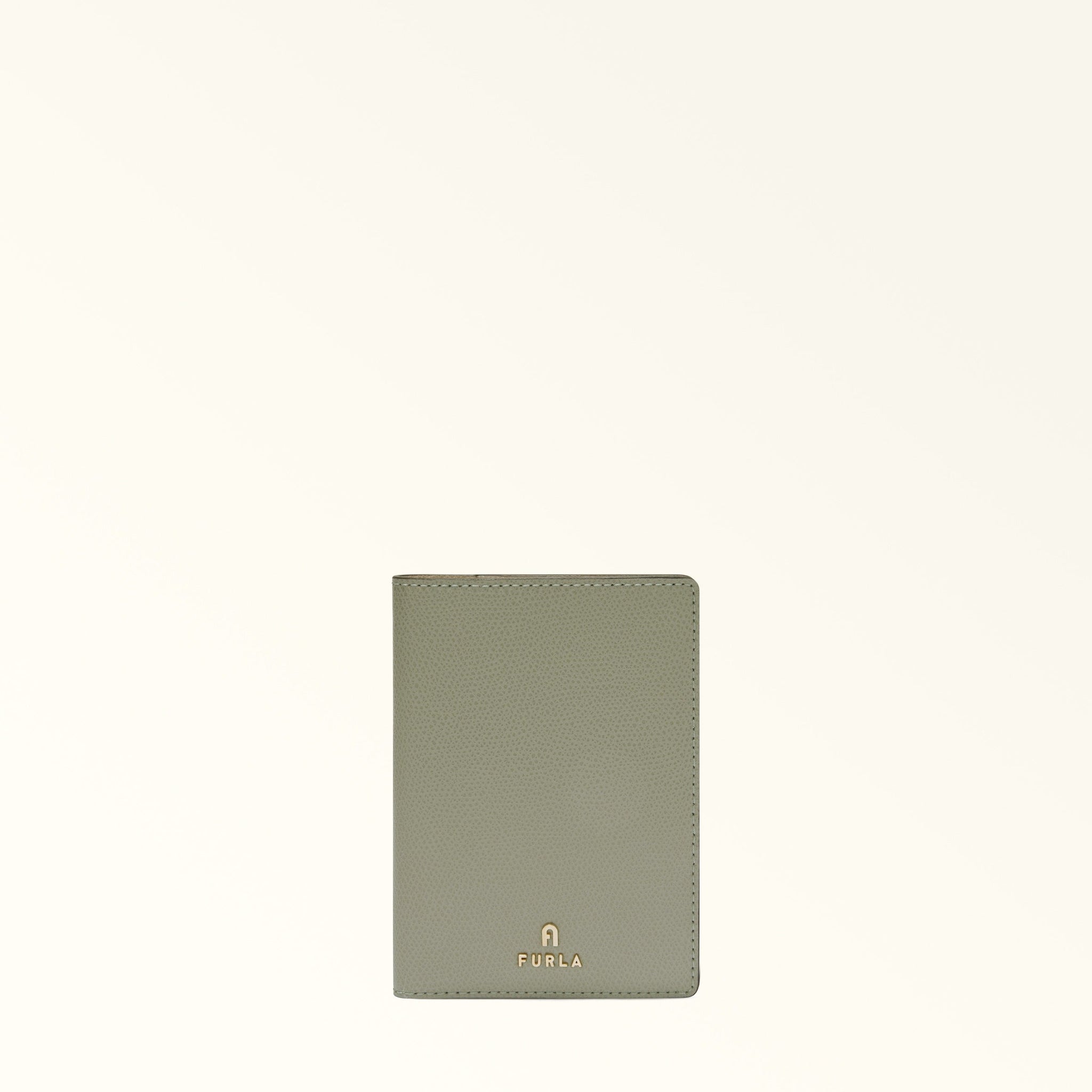 FURLA CAMELIA PASSPORT HOLDER AGAVE b+BALLERINA i int.