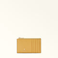 FURLA CAMELIA CARD CASE CREMA