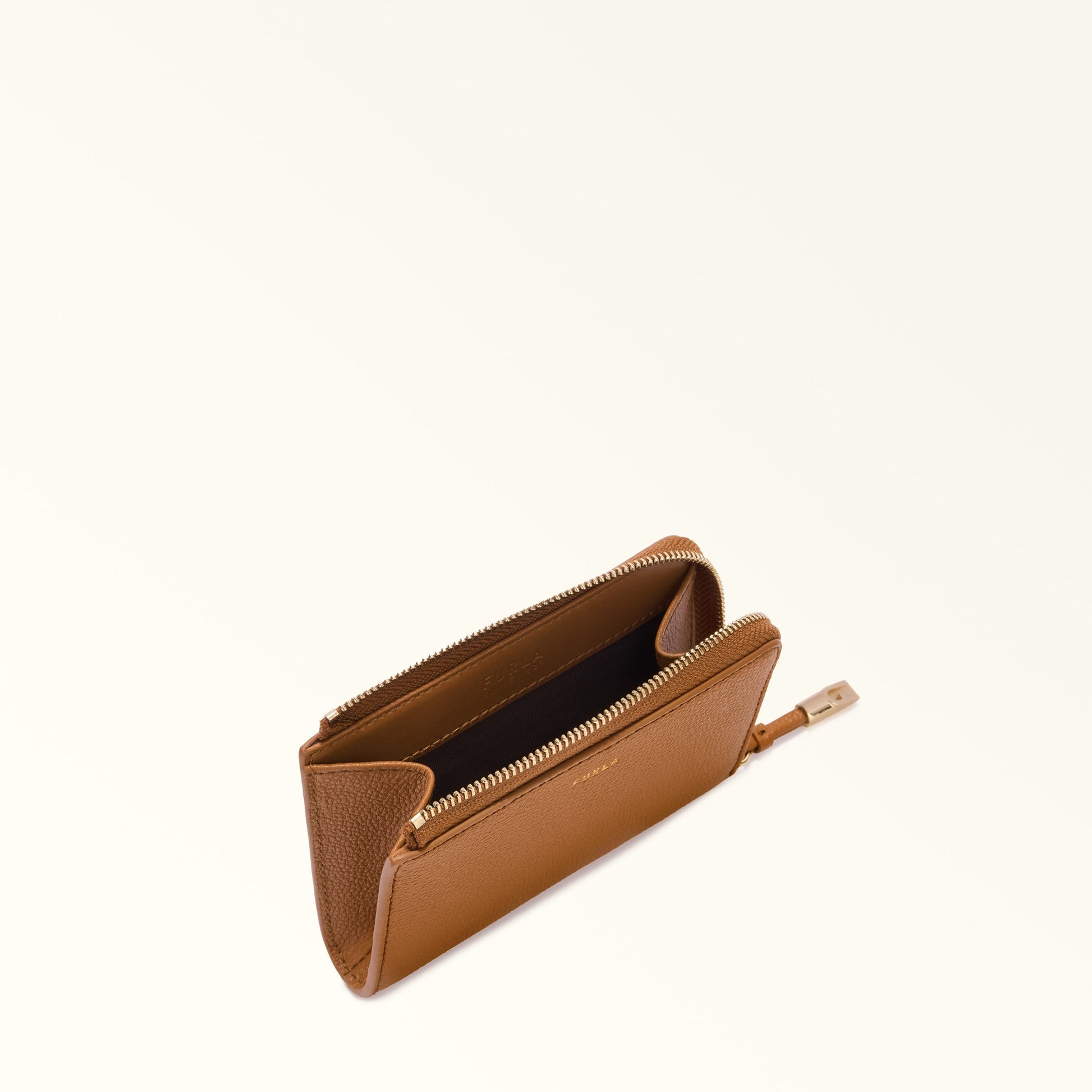Furla Goccia Card Case Brandy Furla