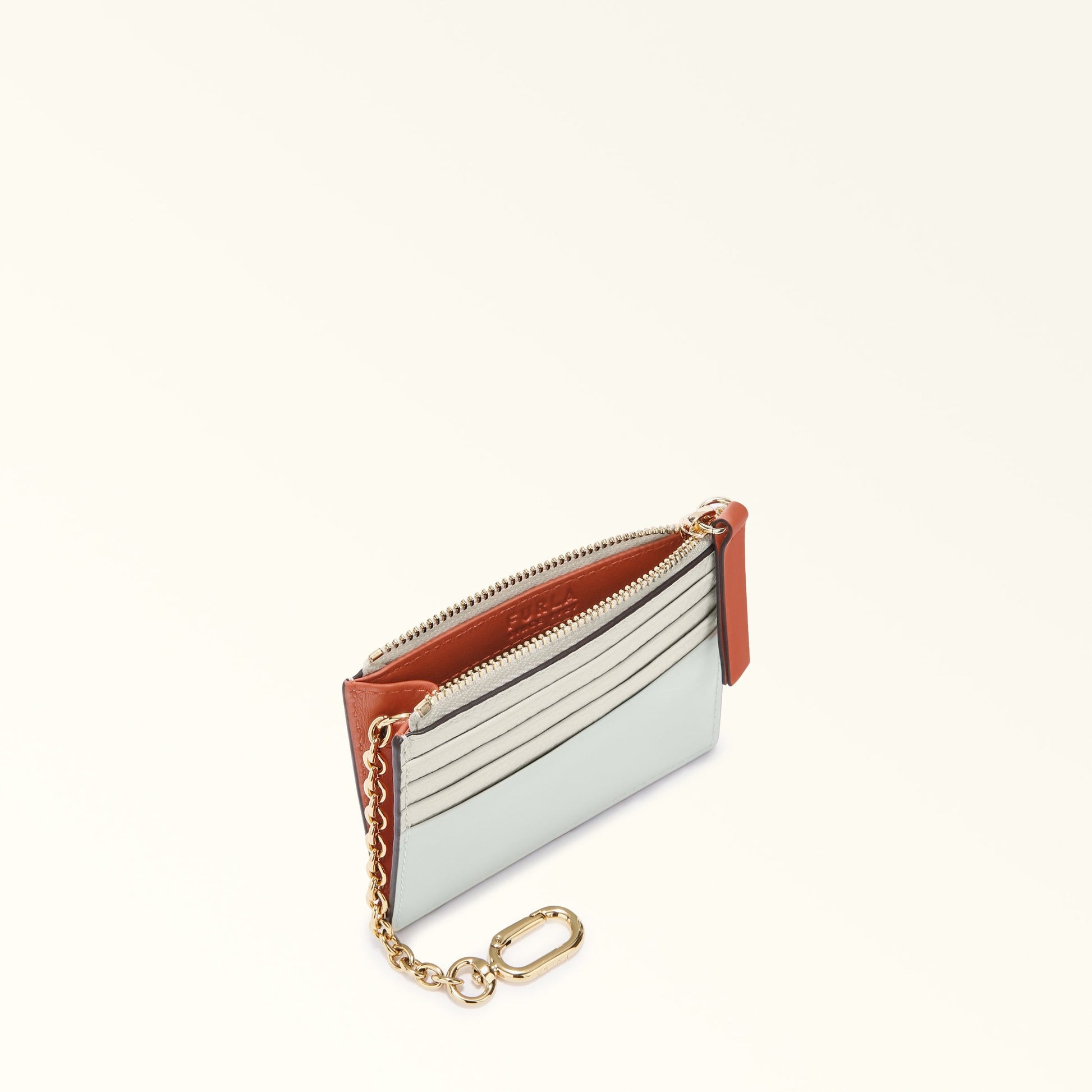 Furla Grazia Card Case Panna+Rugiada+Cotto Furla