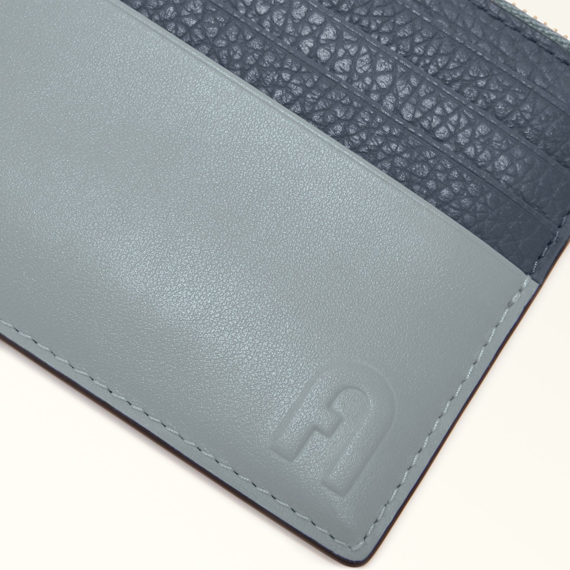 FURLA GRAZIA CARD CASE DENIM+NUVOLA+PANNA