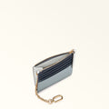 FURLA GRAZIA CARD CASE DENIM+NUVOLA+PANNA