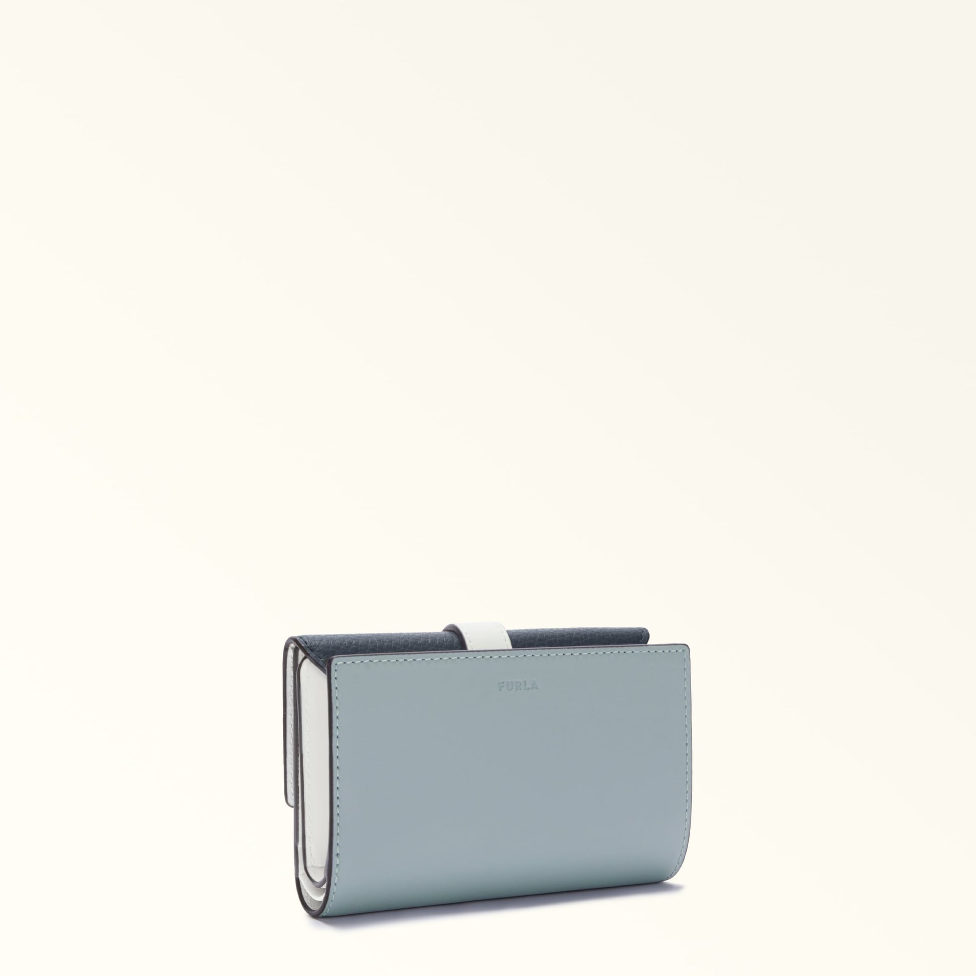 FURLA GRAZIA WALLET DENIM+NUVOLA+PANNA