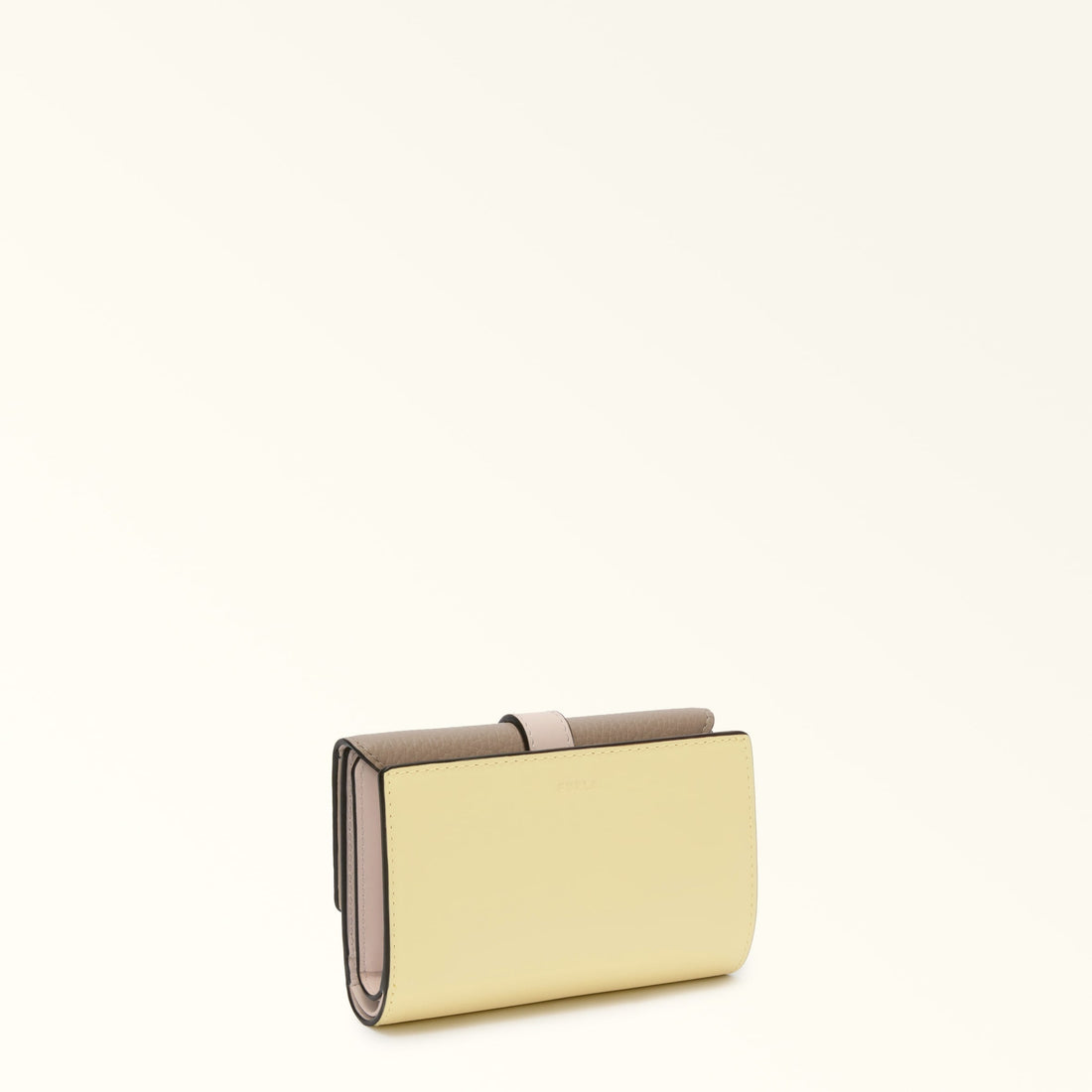 FURLA GRAZIA WALLET STUCCO GRAY+FREESIA+AZALEA
