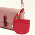 Furla Laura S Round Card Case W/Strap Furla