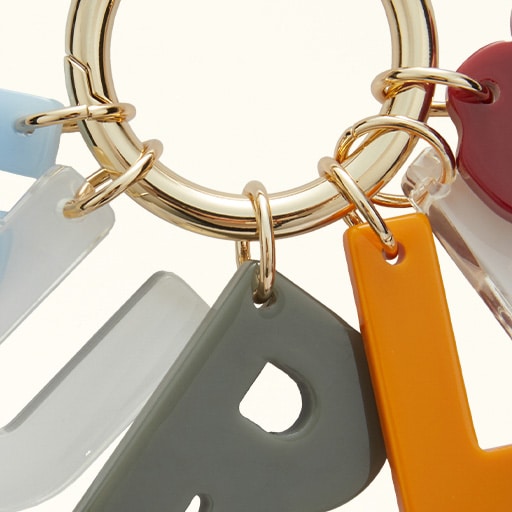 ALLEGRA KEYRINGS MULTICOLOR