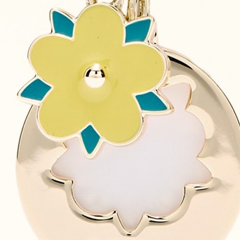 FURLA CRYSTAL KEYRING FLOWER Furla