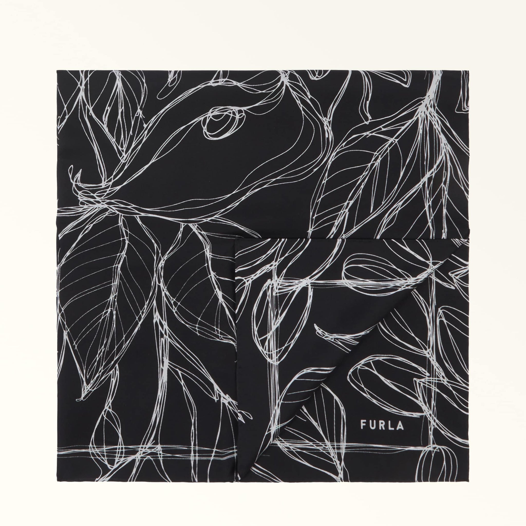 FURLA TORTONA SCARF O6000-NERO