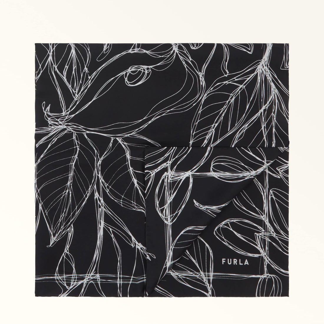 FURLA TORTONA SCARF O6000-NERO
