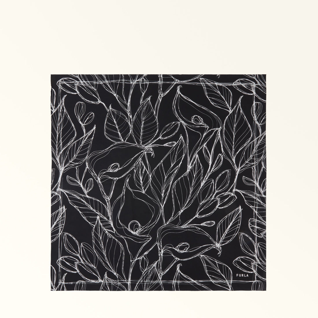 FURLA TORTONA SCARF O6000-NERO