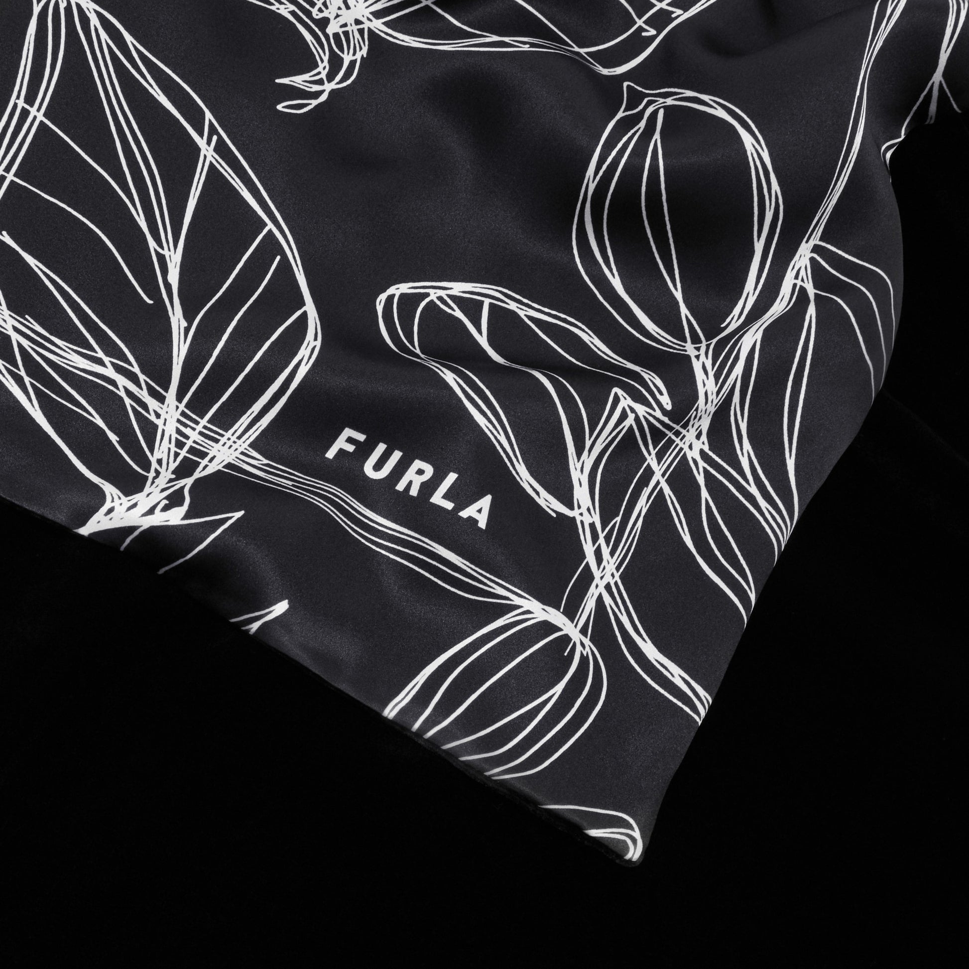 Furla Dalia Scarf Nero Furla