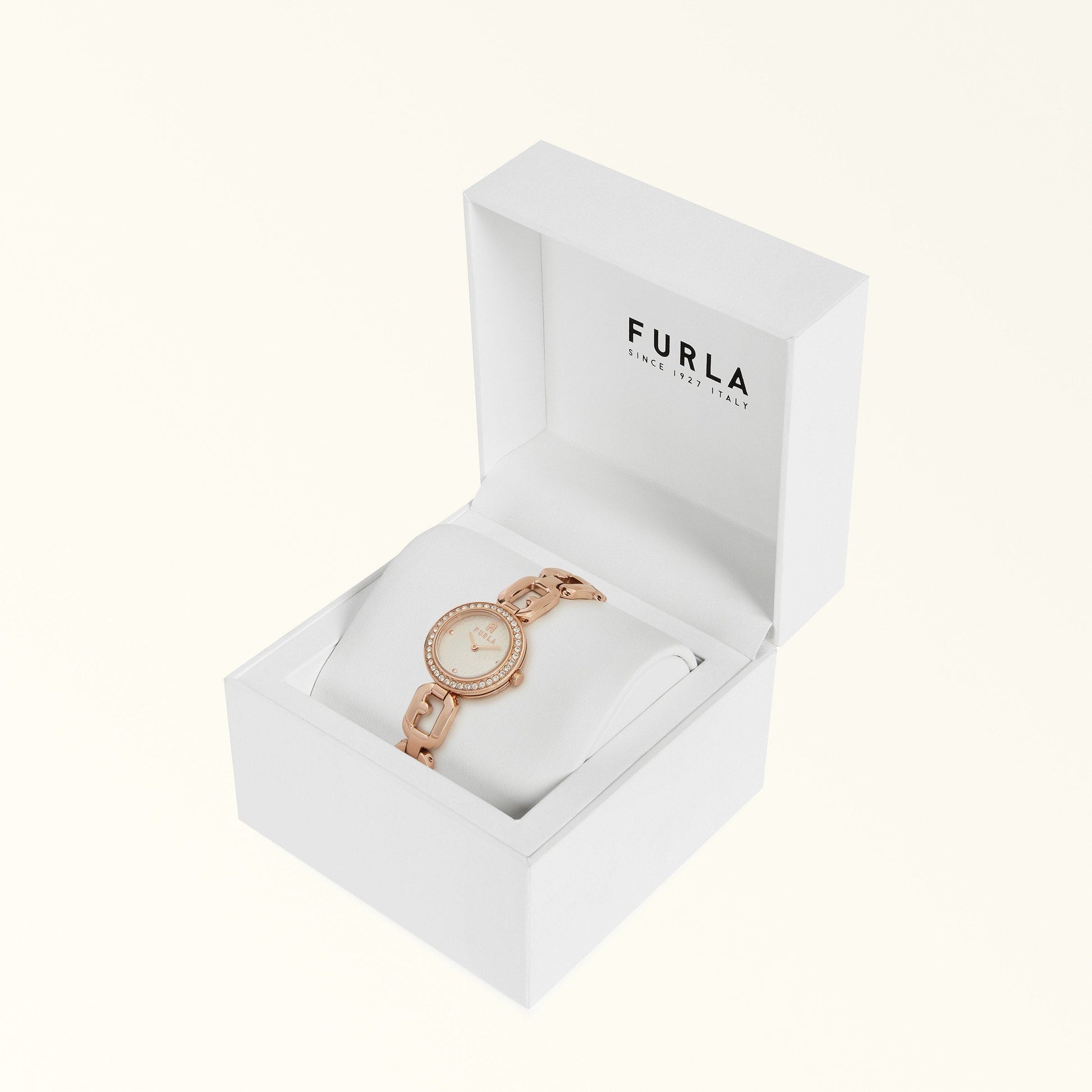 Furla Arco Chain Watches Color Oro Rosa Furla