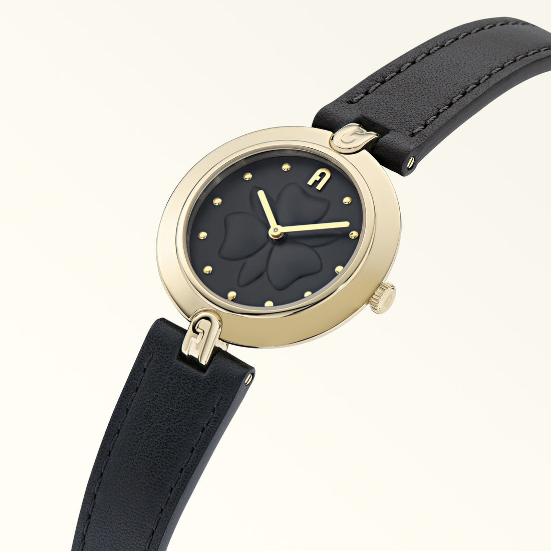 Watches Furla Logo Links Nero