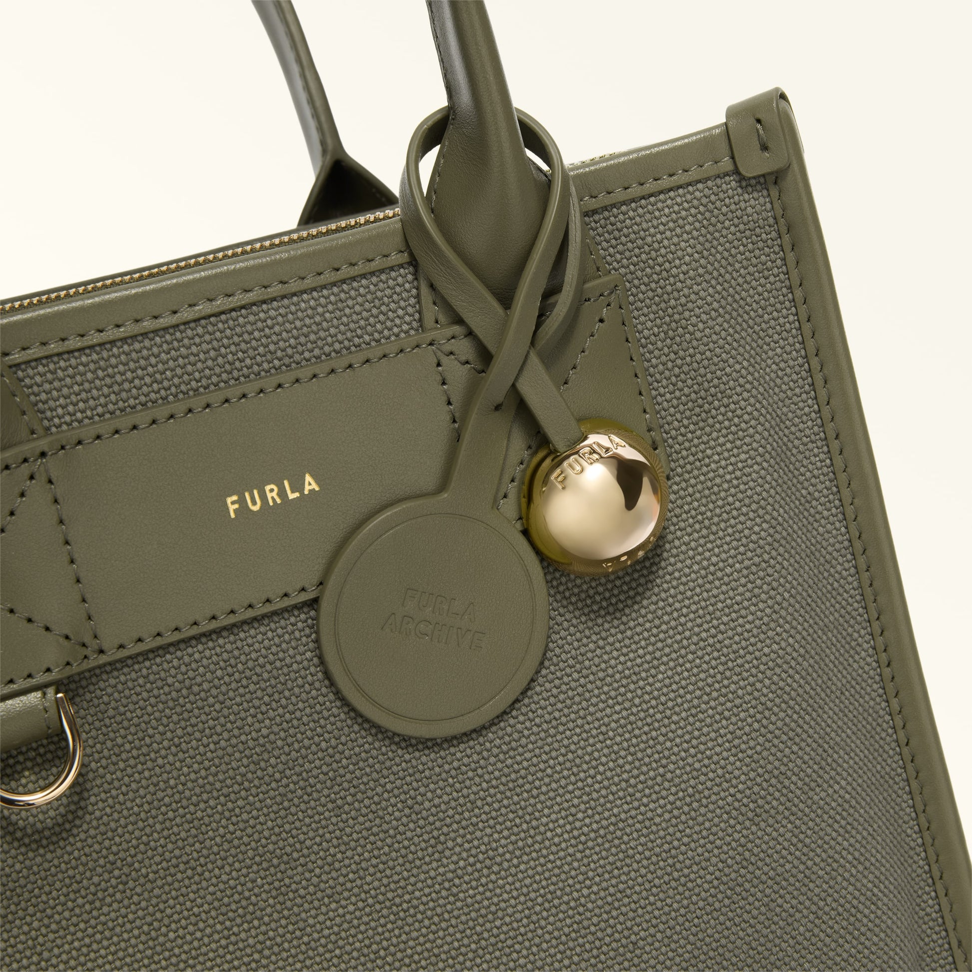Furla Divide It S Tote in Green - Bags 