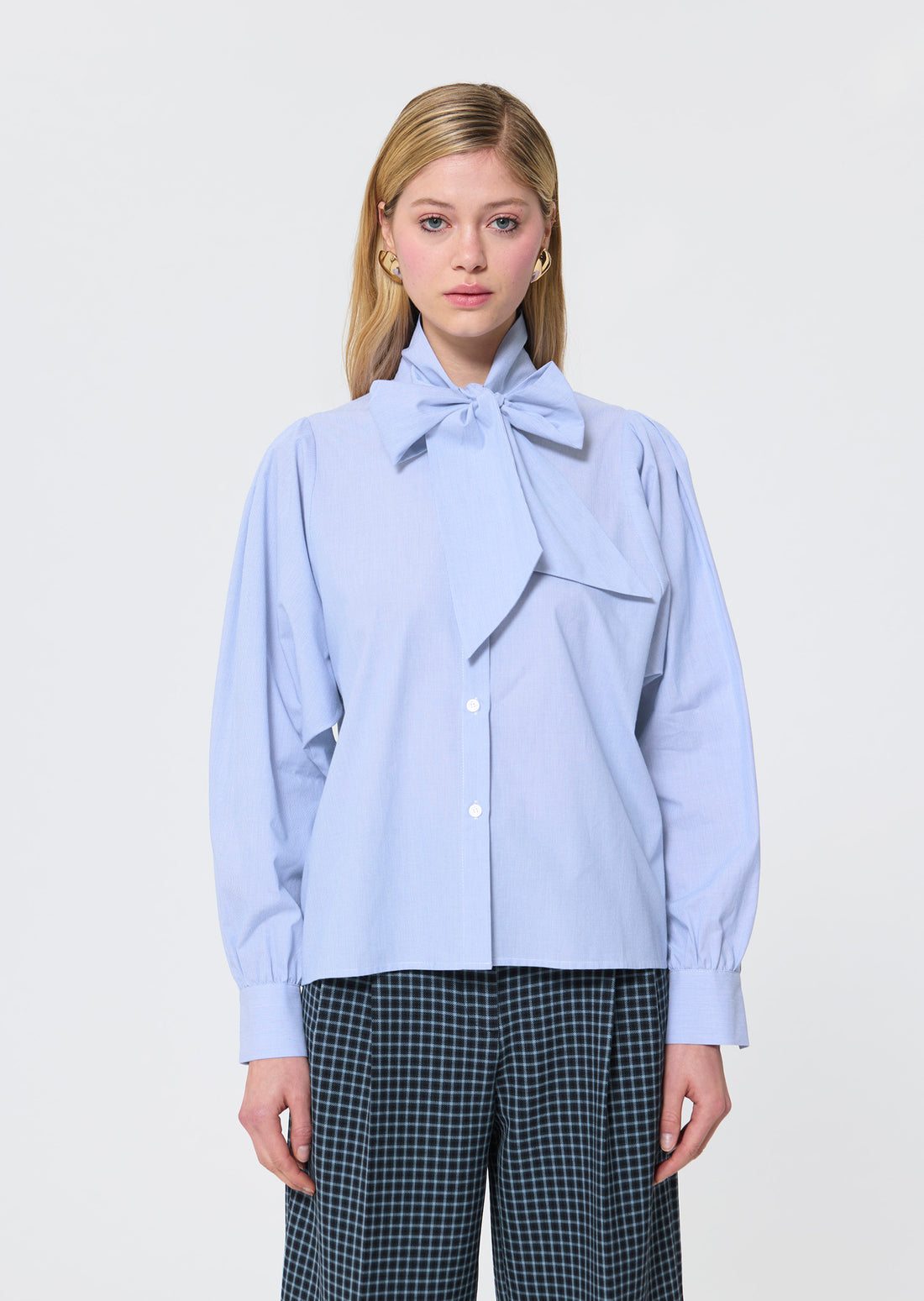 Candya  blue shirt for women
