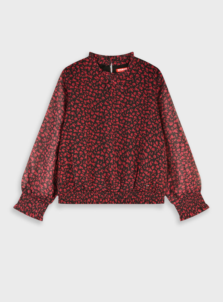Girl Shirts - Burgundy