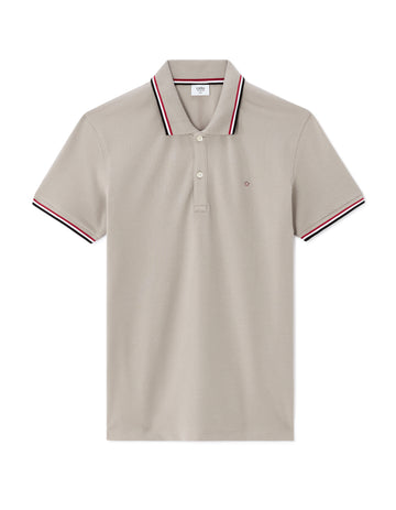 Light Grey Short Sleeves Polo - Celio Lebanon
